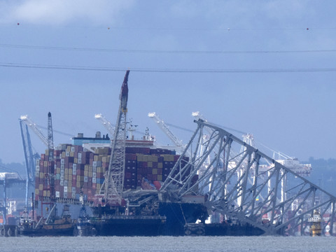Pont à Baltimore: le bateau a subi deux pannes avant l'impact