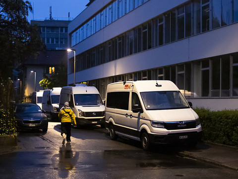 La police fait partir les propalestiniens de l'université de Berne