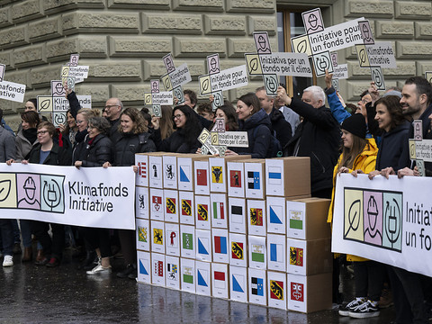 Le Conseil fédéral ne veut pas de l'initiative pour un fonds climat
