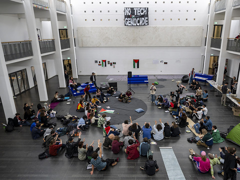 L'occupation des étudiants pro-palestiniens prend fin à l'UNIL