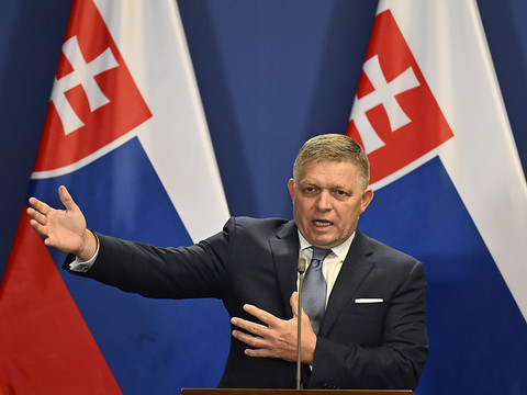 Premier ministre slovaque dans un état 