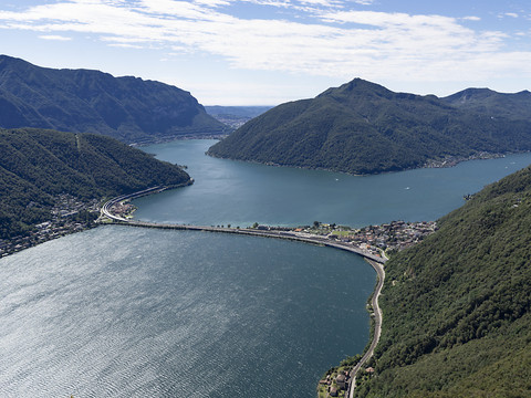 La montée des eaux empêche la navigation sur le lac de Lugano