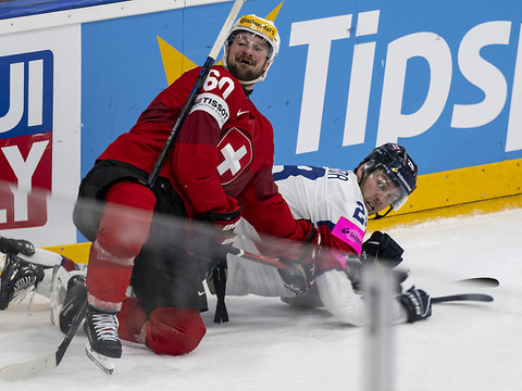 Malade contre les Tchèques, le soldat Scherwey a bien transpiré