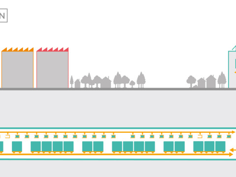 Les hubs du projet Cargo souterrain ne font pas l'unanimité