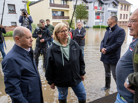Le Nord de l'Europe frappé par des inondations
