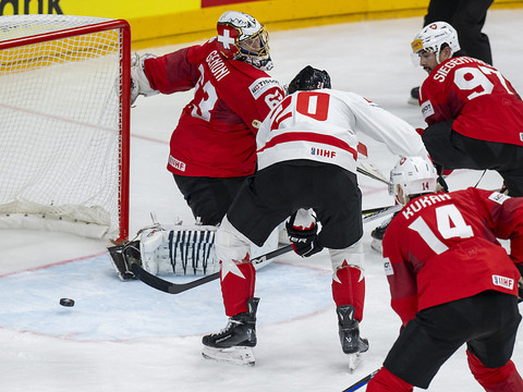 La Suisse s'incline face au Canada