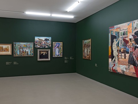Un siècle de peinture figurative panafricaine au Kunstmuseum à Bâle