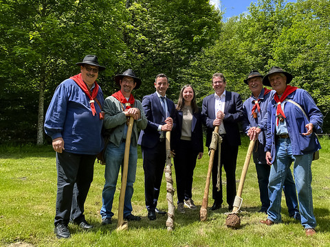Le Parc naturel du Jorat (VD) a été officiellement inauguré