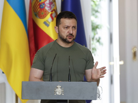 Le président ukrainien Volodymyr Zelensky attendu à Bruxelles mardi