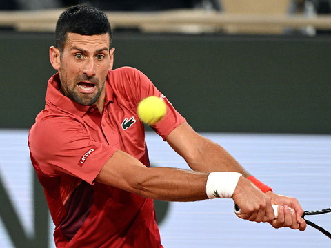 Djokovic déroule dans son 2e tour à Paris