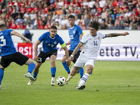 Une belle soirée pour l'équipe de Suisse