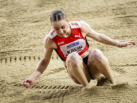 Annik Kälin égale le record de Suisse de la longueur