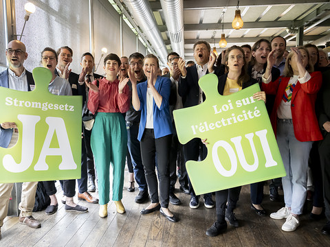 La loi sur l'énergie acceptée à 68,7% par le peuple suisse