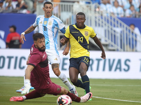 Di Maria permet à l'Argentine de battre l'Equateur