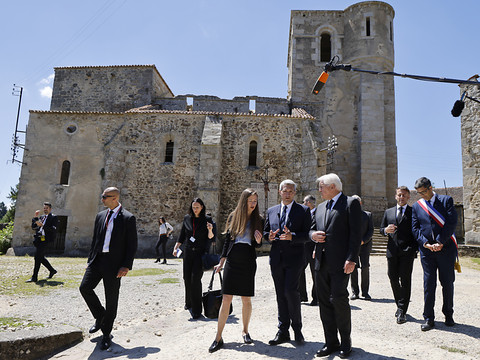 Le président allemand exprime son 