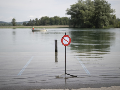 Danger de crues maximal le long du lac Inférieur de Constance