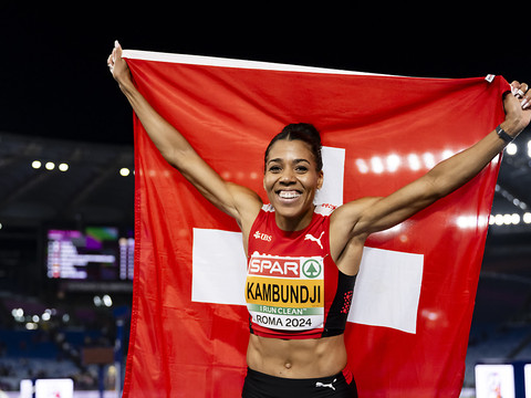 Mujinga Kambundji conserve son titre européen du 200 m