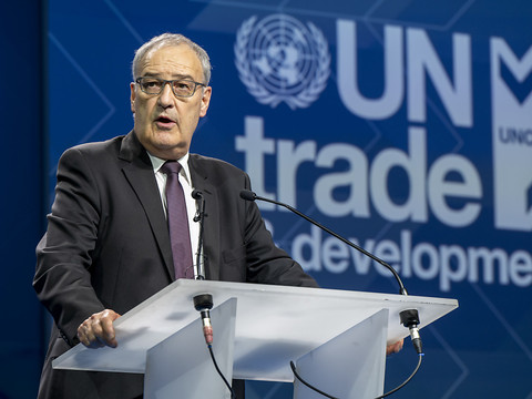 Parmelin ne croit pas à une possible prospérité mondiale pour tous
