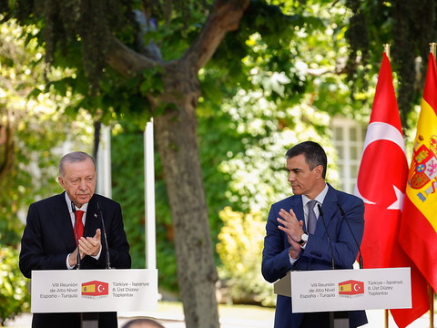 A Madrid, Erdogan remercie Sánchez pour ses positions sur Gaza