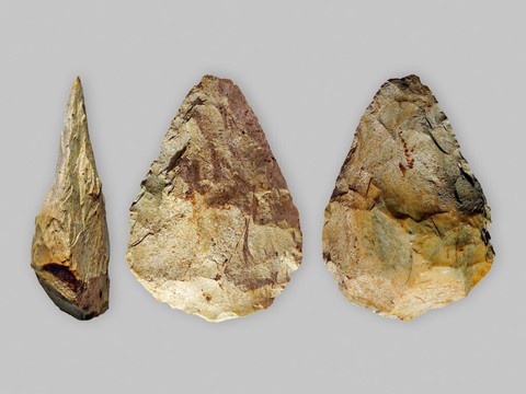 Découverte d'un biface datant de 45'000 ans à Füllinsdorf (BL)