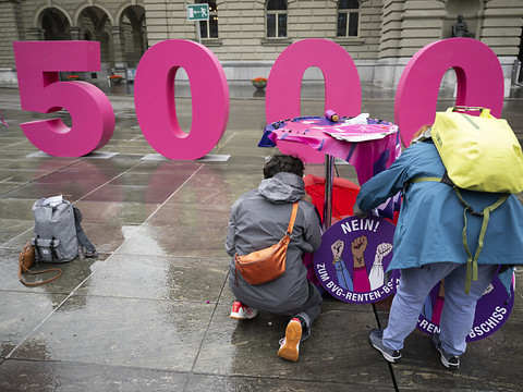 Le syndicat Unia exige un salaire minimum de 5000 francs