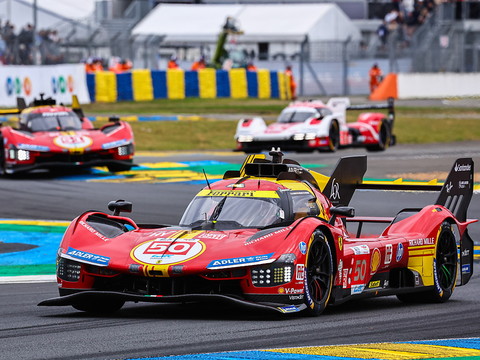 Une deuxième victoire de rang pour Ferrari