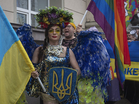 A Kiev, première Marche des fiertés depuis l'invasion russe