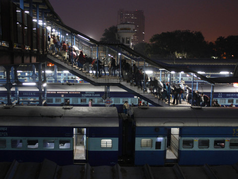 Une collision de trains en Inde a fait au moins huit morts