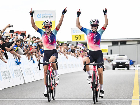 Neve Bradbury remporte la 3e étape après 105 km d'échappée