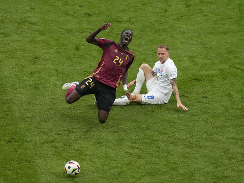 La Belgique trébuche face à la Slovaquie