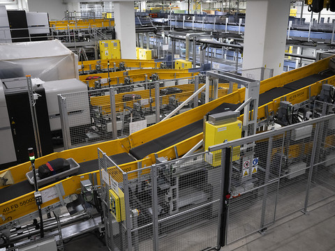 Nouvelle installation de tri des bagages à l'aéroport de Zurich