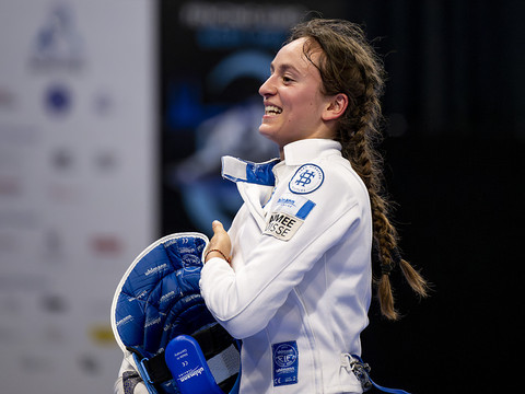 CE à Bâle: du bronze à l'épée pour Angeline Favre