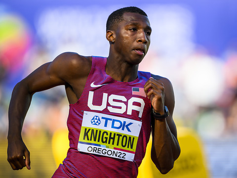 Erriyon Knighton contrôlé positif mais blanchi avant les Trials