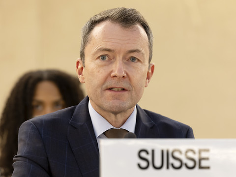 La Suisse veut présider le Conseil des droits de l'homme en 2025