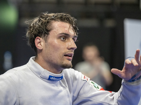 Ian Hauri assuré d'une médaille à l'épée