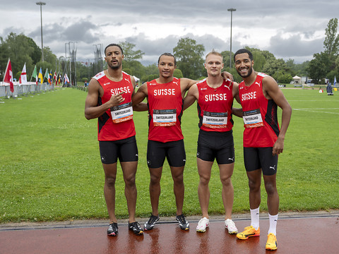 AtleticaGenève: Le relais 4x100 m masculin rate le coche