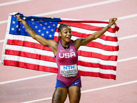 Sha'Carri Richardson domine le 100 m en 10''71