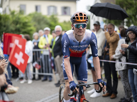 Mauro Schmid sacré champion de Suisse sur route