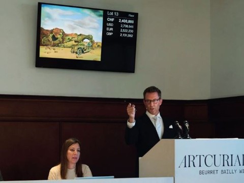 Tableau de Dali vendu aux enchères 2,97 millions de francs à Bâle