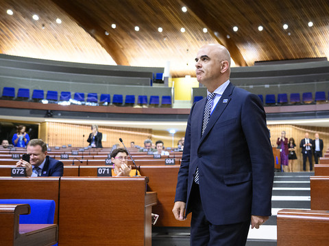 Alain Berset élu secrétaire général du Conseil de l'Europe