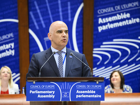 Alain Berset veut rendre le Conseil de l'Europe plus visible