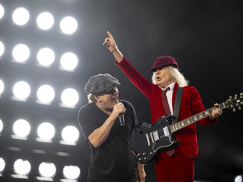 Le groupe de rock australien AC/DC attire les foules à Zurich