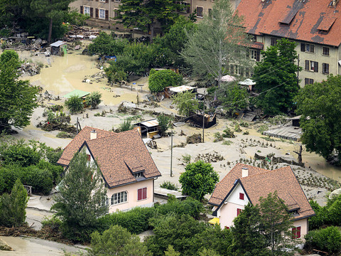 Les intempéries font un mort à Saas-Grund (VS)