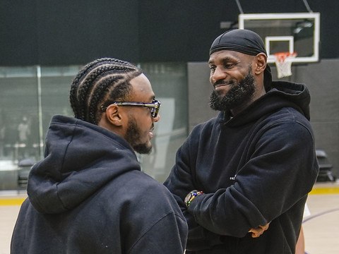 Bronny James prêt à supporter la pression