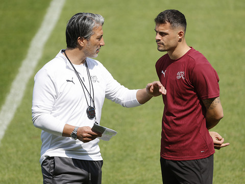 Suisse: Granit Xhaka encore ménagé