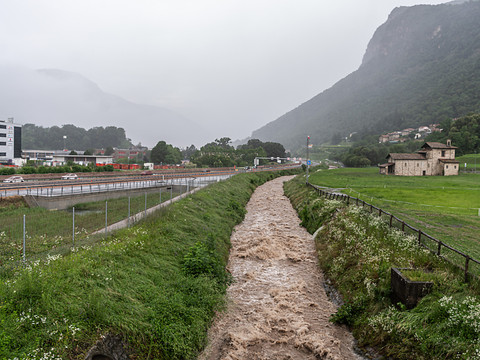 Mendrisiotto: plus de 200 litres de pluie en 24 heures