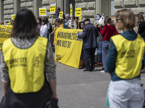 Amnesty: le droit de manifester sous pression dans toute l'Europe