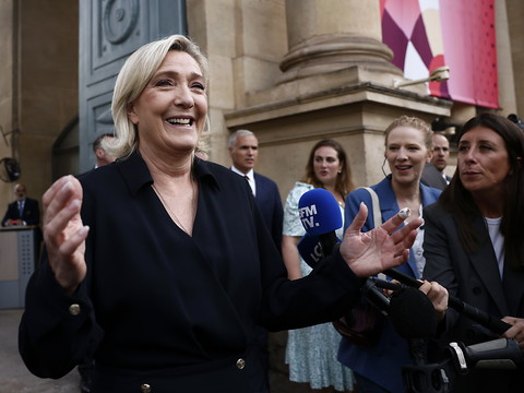 Le RN arrive à l'Assemblée française après sa déconvenue électorale