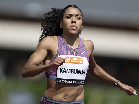 Mujinga Kambundji à 0''01 de son record de Suisse sur 100 m