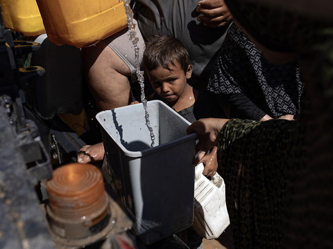 Dans le centre de la bande de Gaza, la 